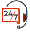 پشتیبانی 24 ساعته