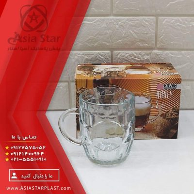 لیوان ماگ بلوری هانی با کیفیت عالی