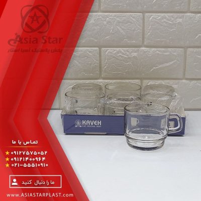 نیم لیوان بلوری سپیدار - فروش عمده