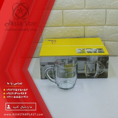 لیوان دسته دار کادویی آتن با کیفیت عالی