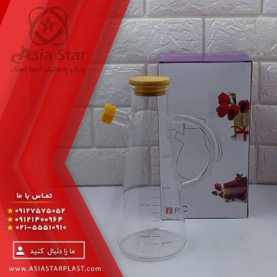 روغن ریز 750 میل باریک درب بامبو - پخش عمده