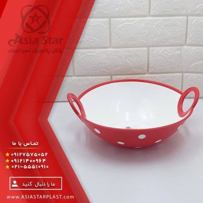 ظرف میوه خالدار در رنگبندی متنوع