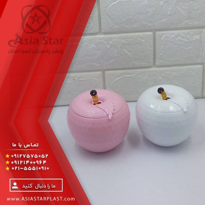 ظرف عسل طرح سیب - پخش عمده