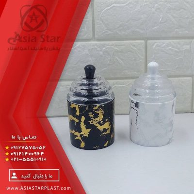 عسل خوری رزمن طرح ماربل با رنگبندی متنوع