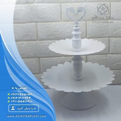 فروش عمده شیرینی خوری۲ طبقه قلبی بزرگ MISS MARRY