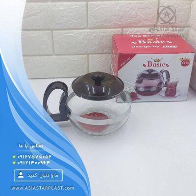 فروش عمده قوری پیرکس طرح فایرکس