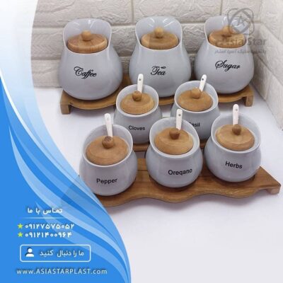 پخش پاسماوری ۸ پارچه یقه دار کائولین
