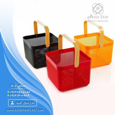 فروش عمده سبد دسته‌ دار طرح ایکیا